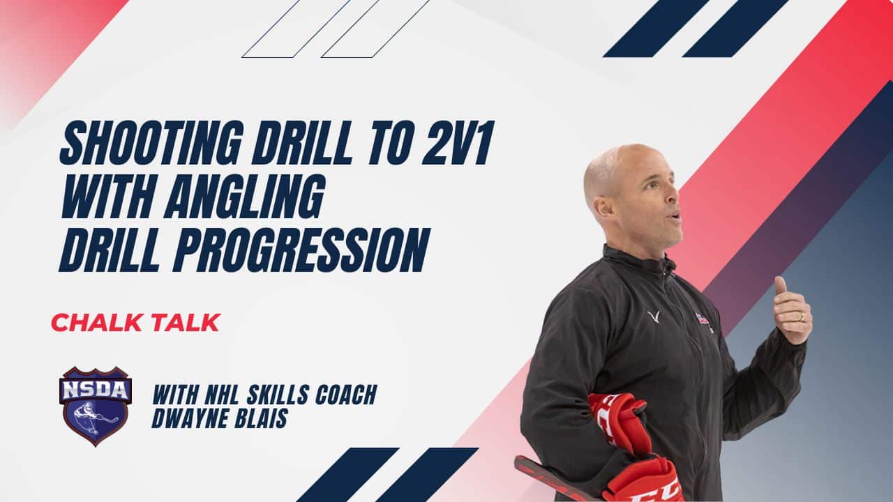 Shooting Drill to 2v1 with Angling drill progression